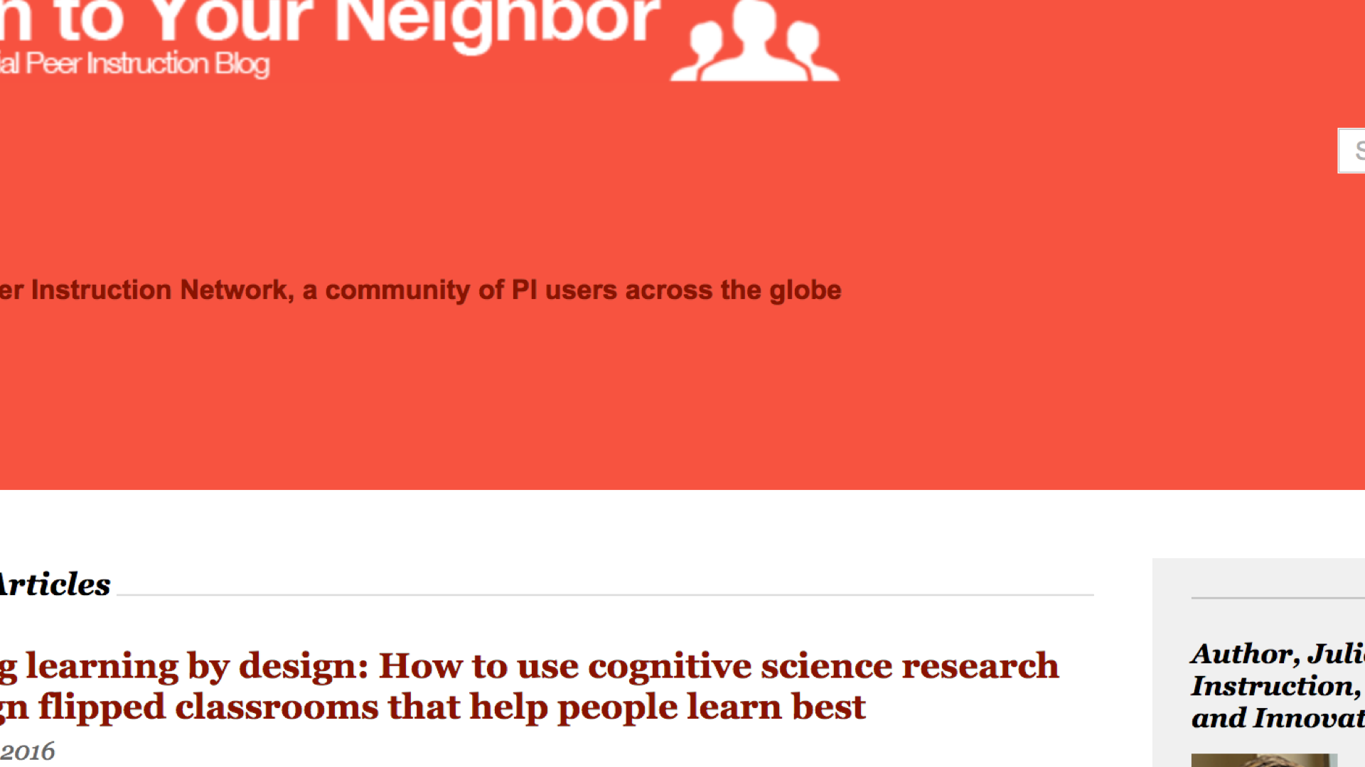 blog post screenshot